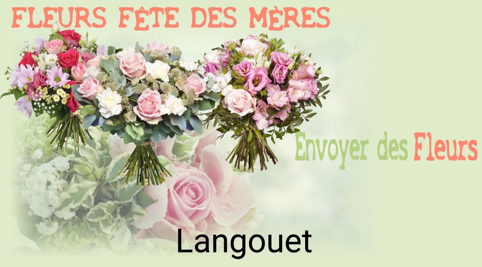 Bouquet de Fête des Mères livré à Langouet